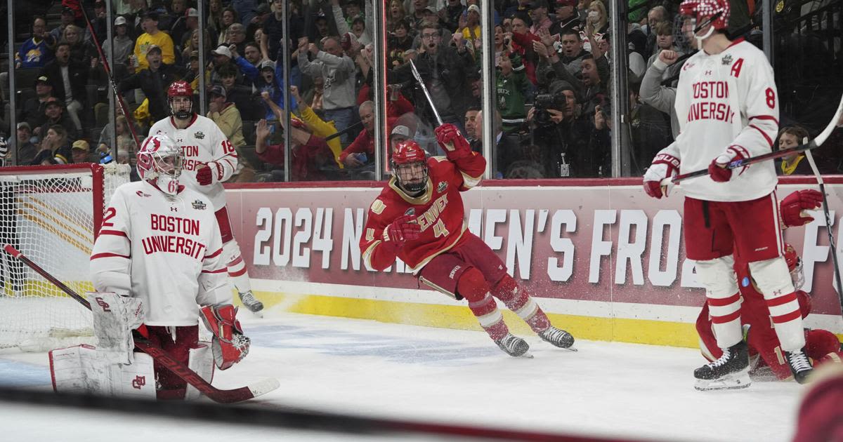 Denver Pioneers hockey standout Jack Devine to return for NCAA repeat bid | Colorado Sunshine