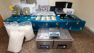 Desmantelada en Valencia una organización criminal que traficaba con droga a través de empresas de paquetería
