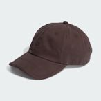 adidas 帽子 棒球帽 運動帽 遮陽帽 三葉草 PE DAD CAP 咖啡 IL4885