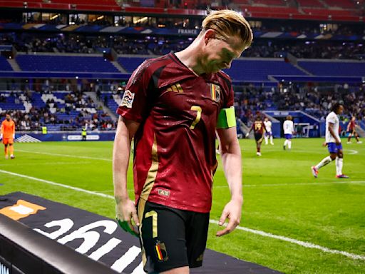 Kevin De Bruyne unhappy with Belgium showing after defeat against France in Nations League - 'It has to be better' - Eurosport