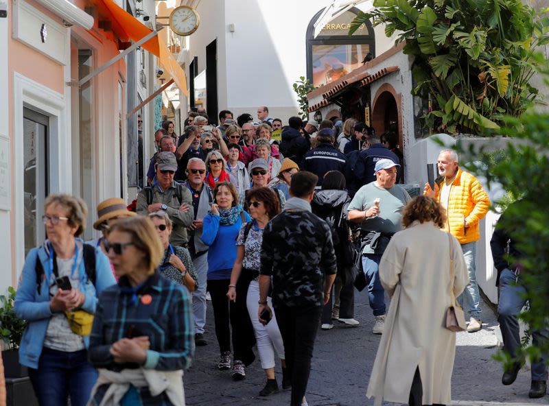 As tourists move in, Italians are squeezed out on holiday island of Capri