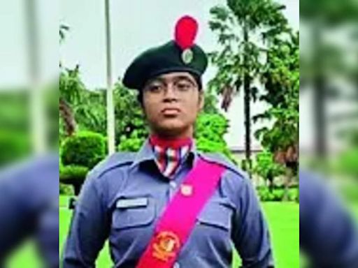 NCC Cadet Aiman Joins 3rd NCC Air Squadron in Raipur | Raipur News - Times of India