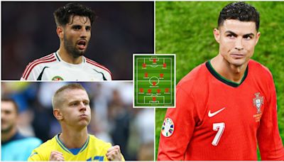 The 'Worst XI' of Euro 2024 has been revealed - Cristiano Ronaldo is included