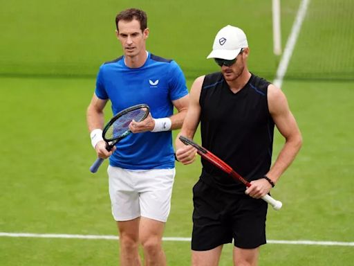 Start time and where to watch Andy Murray's Wimbledon doubles appearance with brother Jamie today