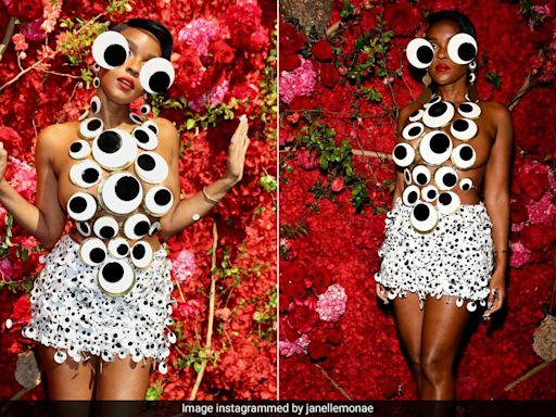 With All Eyes On Janelle Monae's Eye-Conic Ensemble, Who Would Look Anywhere Else