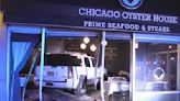 SUV crashes into entrance of Chicago South Loop restaurant, police say