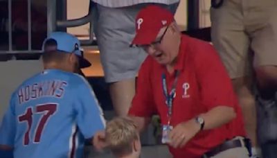 Phillies Usher Had Cool Gesture for Family Who Missed Kyle Schwarber Home Run Ball
