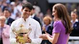 Kate Middleton appears at Wimbledon as Carlos Alcaraz defends his title