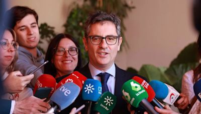 Bolaños asegura que a Sánchez "le quedan muchísimos años" al frente del PSOE: "Lidera la transformación del país"