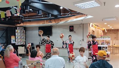 部桃「桃樂居」豐富長輩日常生活 邀樂齡大學日本舞班熱情表演