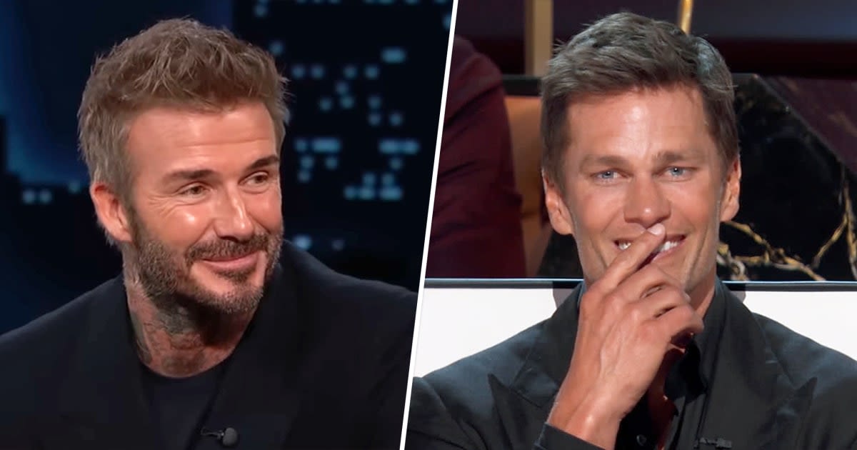 David Beckham says he texted Tom Brady after his roast: 'It was hard to watch'