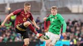 Evan Ferguson misses penalty as Ireland fail to take chances in Belgium draw