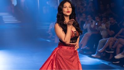 Sunny Leone Looks Ethereal As She Turns Showstopper For Manipuri Fashion Brand, House Of Ali