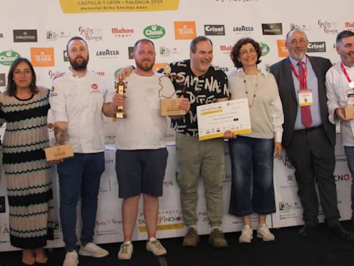 Iván Godoy, del restaurante Río Luz Gastronomía de Valladolid, se impone en el V Campeonato de Tapas y Pinchos de Castilla y León