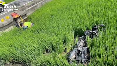 人包鐵嚴重車禍！彰化男「噴飛農田」搶命中 同地一天內連2起