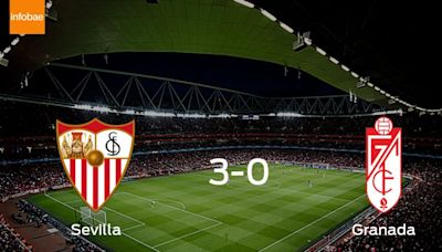 Goleada de Sevilla frente Granada 3-0