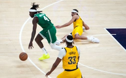 The Celtics were ‘desperate’ to solve the Pacers in Game 3. Jrue Holiday came along at the perfect time. - The Boston Globe