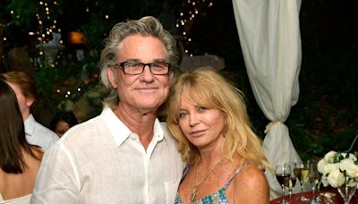 Goldie Hawn stuns in black lace dress in sun-kissed photo during quality time with famous family