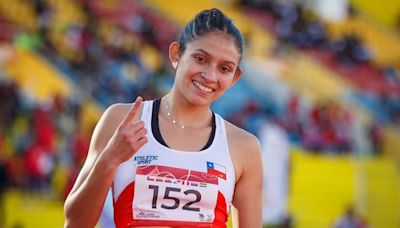 Antonia Ramírez, la promesa de la velocidad que se bañó de oro en los Juegos Bolivarianos de la Juventud - La Tercera