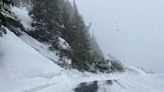 Slide blocks Mount Baker Highway amid heavy snow