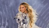 Beyoncé Shines in Bejeweled Balmain Minidress at ‘Renaissance’ Concert Film After Party