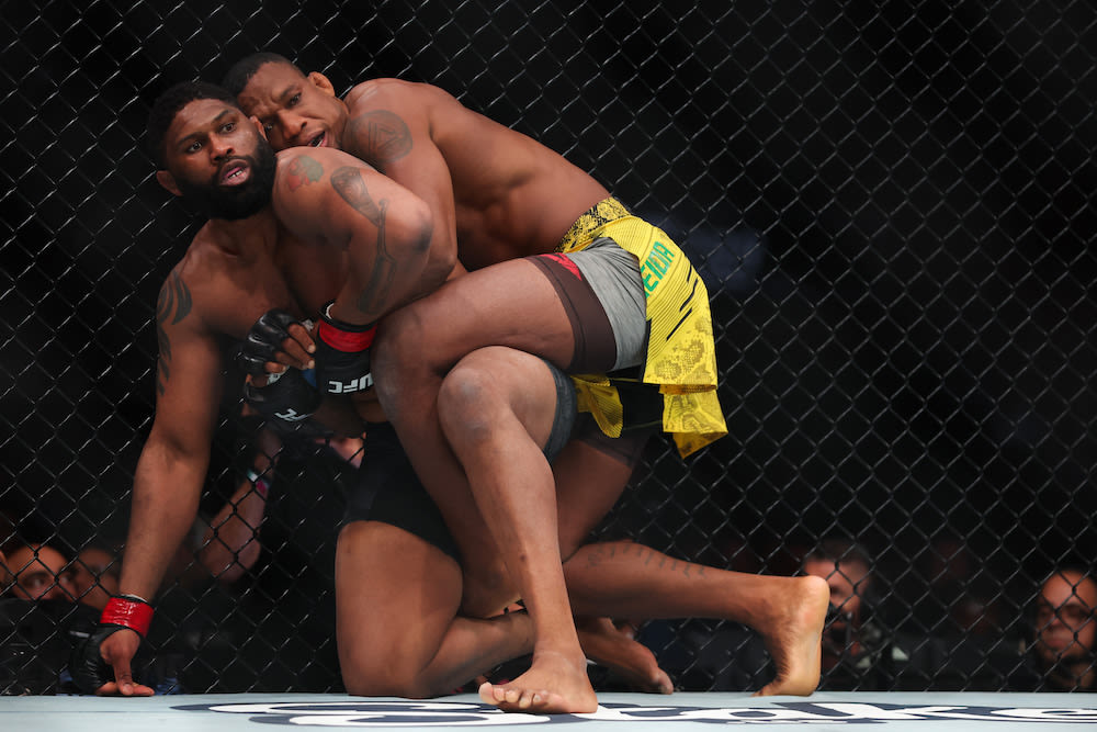 UFC 302’s Jailton Almeida ‘sad’ he fumbled Tom Aspinall interim title shot with loss to Curtis Blaydes