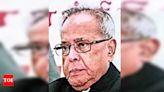 Court dismisses ED allegation against Pranab Mukherjee in Saradha case | Kolkata News - Times of India