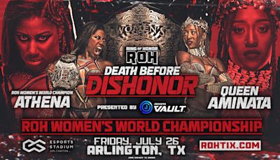 Athena defenderá el Campeonato Mundial de Mujeres de ROH en Death Before Dishonor 2024