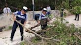 Tras el paso de 'Beryl', continúa Plan Marina en Yucatán