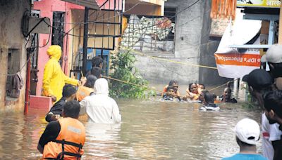 Six dead, three fear trapped, over 400 evacuated from low-lying areas as rain batters Pune, rural parts of district