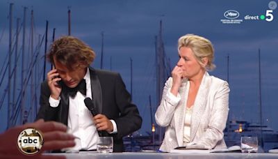 VIDEO Bertrand Chameroy dragué par une star hollywoodienne à Cannes, il en remet une couche face à Anne-Elisabeth Lemoine