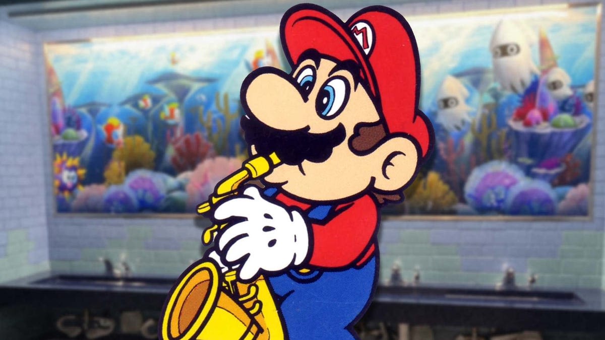 Wow, Even Super Nintendo World's Bathrooms Have Great Music