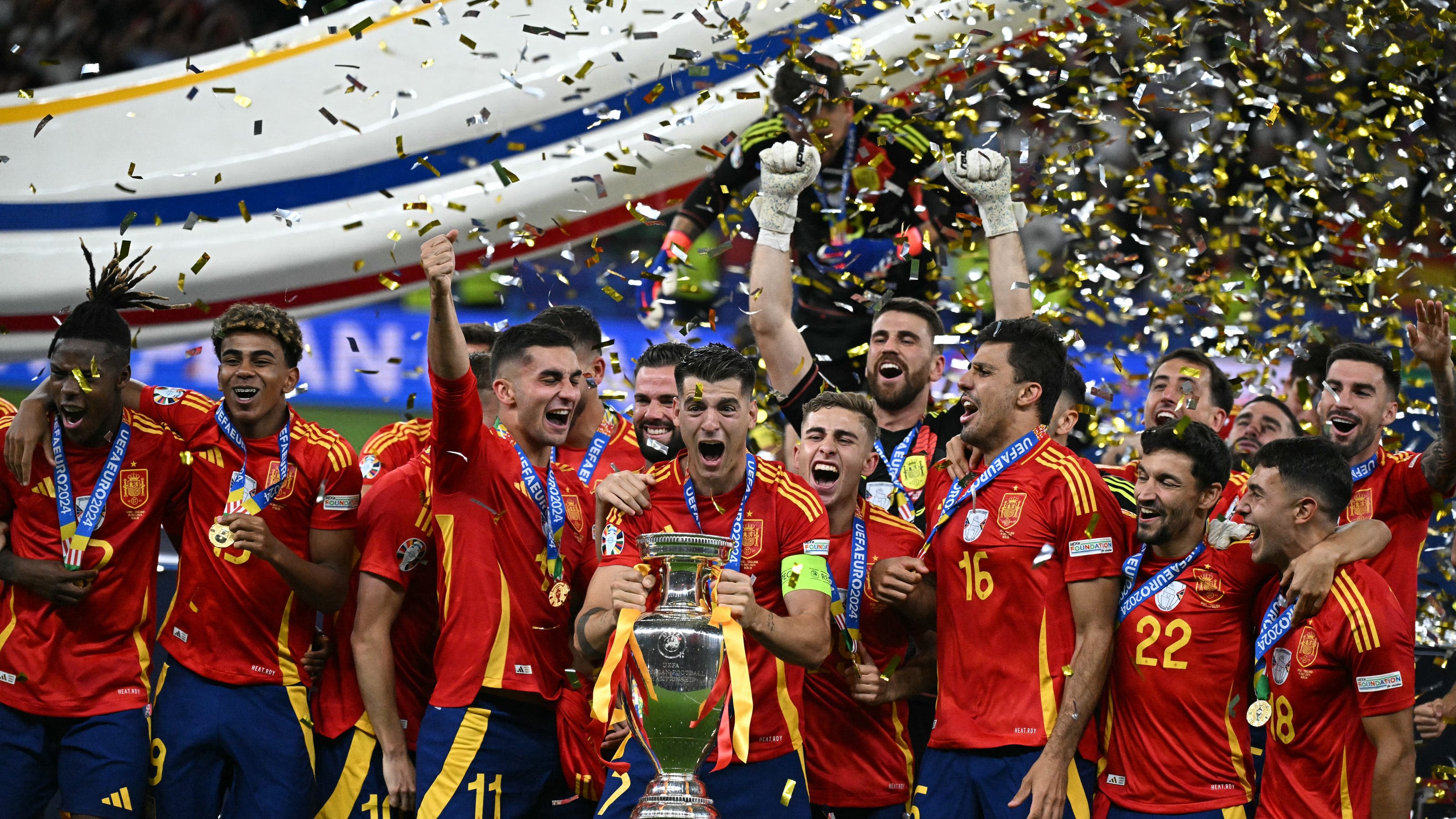 England vs Spain highlights: Mikel Oyarzabal goal wins thrilling Euro 2024 final