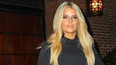 Jessica Simpson Gets Into The Holiday Spirit In Figure-Hugging Sparkly Dress