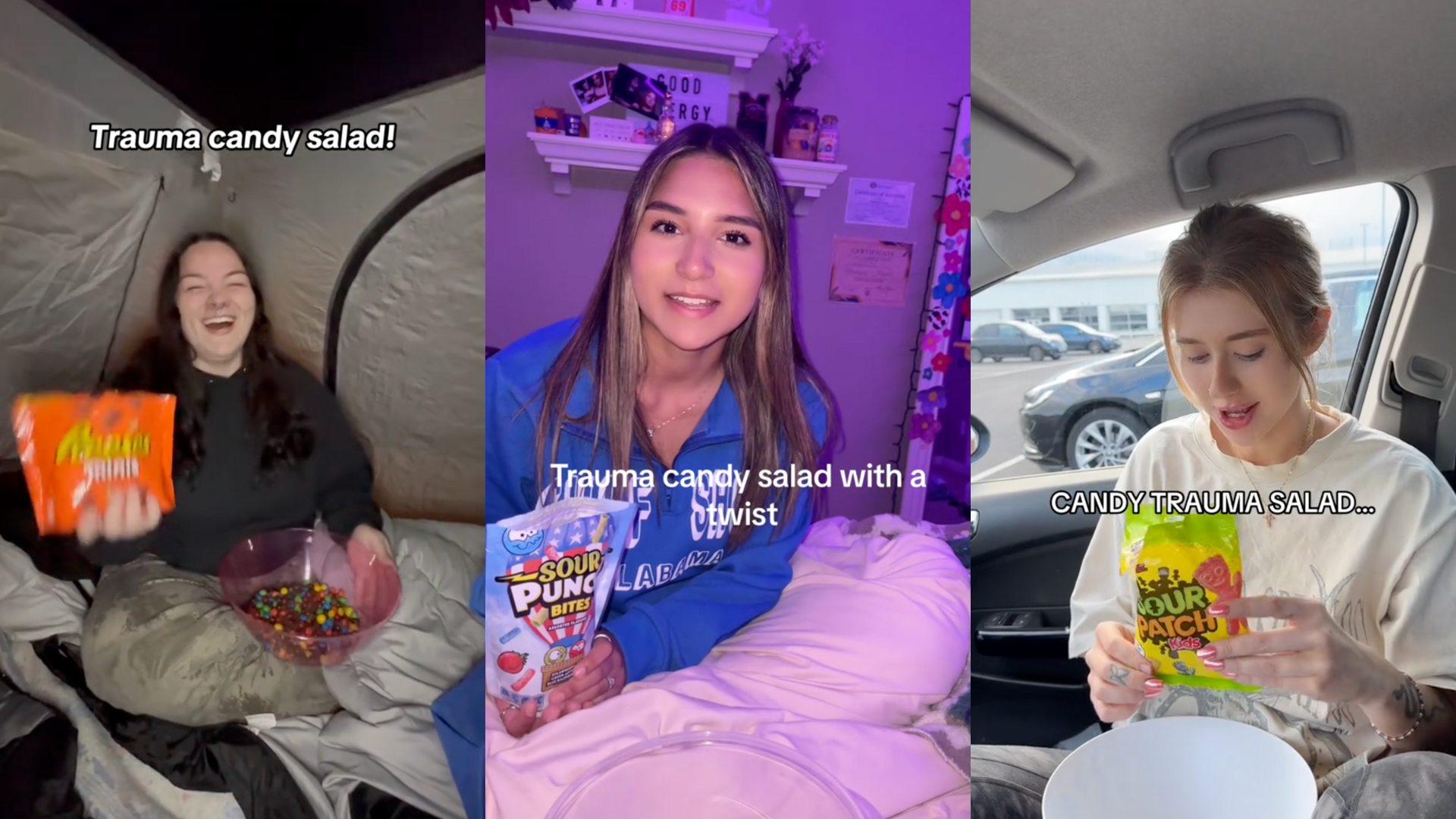 Why is Gen Z trauma-dumping on TikTok using candy salad?