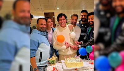 Inside Chunky Panday's 62nd Birthday With Housefull 5 Co-Stars Abhishek Bachchan, Riteish Deshmukh And Others