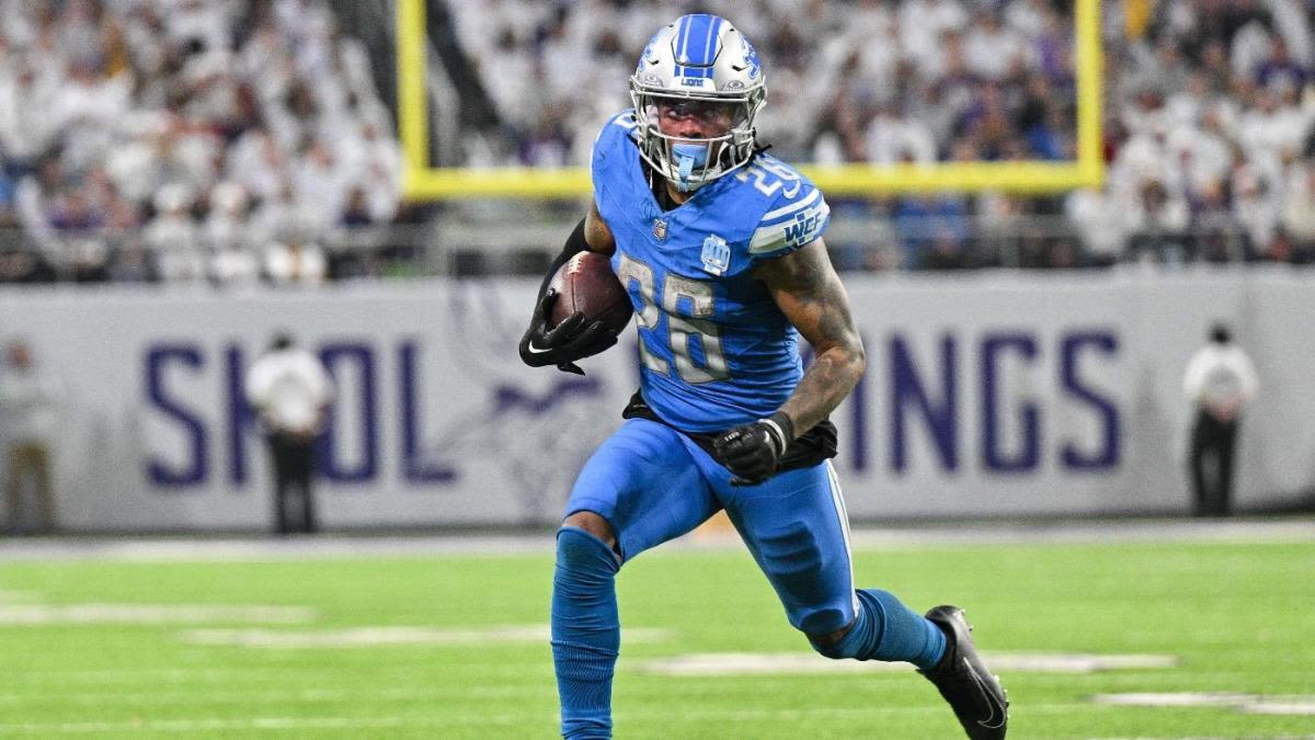 Fantasy football rankings 2024: Breakouts from the NFL model that called Jahmyr Gibbs' big year