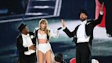 Travis Kelce makes surprise onstage appearance at Taylor Swift’s concert - and fans are freaking out