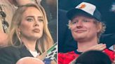 Adele and Ed Sheeran Spotted in the Stands at UEFA Championships in Germany