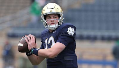 Purdy, notable 49ers QBs offer Notre Dame's Leonard sage advice