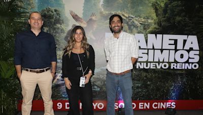 La Nación / Avant première de “El planeta de los simios: nuevo reino”