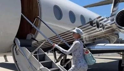 Paris Hilton presume nuevo jet privado