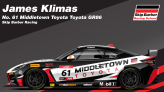 Klimas joins Skip Barber Racing for 2024 Toyota GR Cup North America