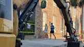 Portion of Charleston's old city wall likely damaged during East Bay Street dig