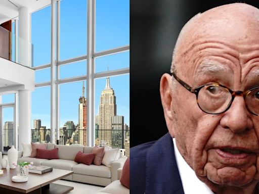 Rupert Murdoch just slashed the price of his Manhattan penthouse by half. See inside the $28.5 million apartment he can't seem to sell.