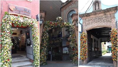 Realizan concurso de balcones adornados en Feria de las Flores