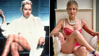 Sharon Stone Recreates Famous “Basic Instinct” Crossed-Legs Scene 32 Years Later: 'Basically … Yours'