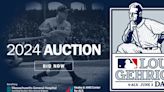 One-of-a-kind Lou Gehrig Day cards to be auctioned