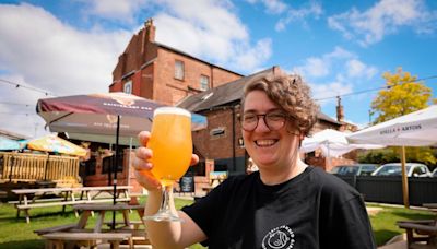 The best beer garden in Nottinghamshire where everyone's friendly and they are good with pets