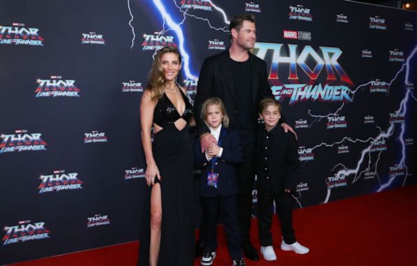 Chris Hemsworth Reveals He Named One of His Sons After a Brad Pitt Character